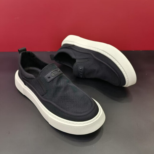 Fr.yh.zh9759-93 Neues Produkt Herren-Technologie-Stoff geschlagen und atmungsaktiv und komfortable Männerschuhe High Business European Ware Handsome Black 38 (gleiche Größe 39 für Sportschuhe)