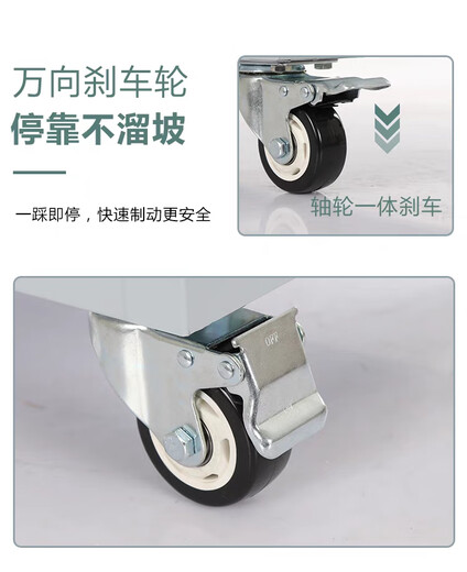 Pupan Hardware Tool Cart Workshop Auto Repair Drawer Cart Tool Cabinet Multifunctional Mobile Repair Hardware Worker Upgraded Single Drawer with Back Plate