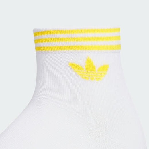 阿迪达斯 adidas【滔搏运动】三叶草男女ORI TREF ANK 3P袜子 KA9277 XS