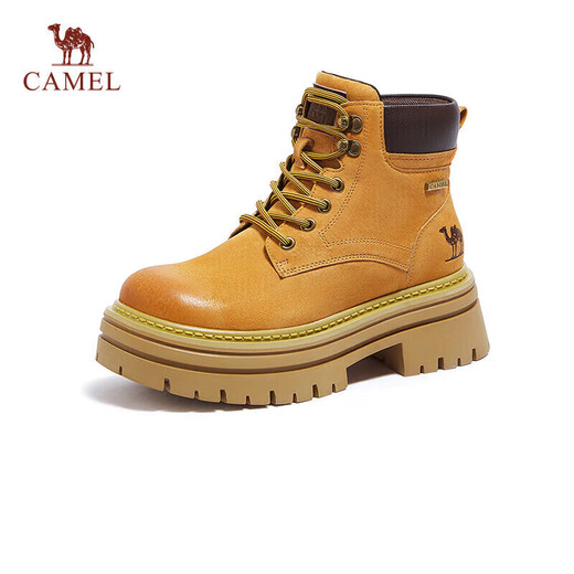 
Camel (CAMEL) [Hill 2.0] Big Yellow Boots Women's Outdoor Martin Boots L24W469610 Orange 36