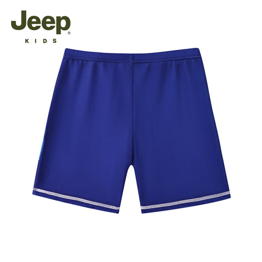 Jeep Jeep 2025 new children's clothing children's swimsuit summer boys' sun protection split suit medium and large children's swimsuit dark blue 150 cm recommended height 145-155