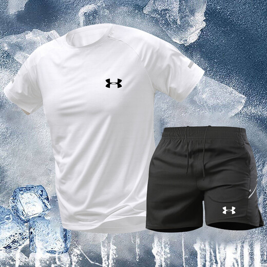 Under Armor fashion autumn and winter new loose casual sports pants for men, thickened and warm, versatile leggings and casual pants, black XL (recommended 130-150 Jin Jin equals 0.5 kg)