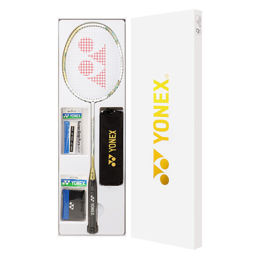 Yonex 618 Yonex Tianaxe-Serie Astrox 9900a Vollkarbon Badminton Schläger Hochvor-Präzision Limited Platinum Geschenkbox 5ug 5 Abgeordnete BG65 Badminton Line