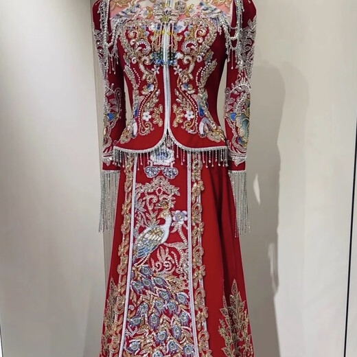 Xiuhe Clothing Rental Wedding Dress Toast Suit L