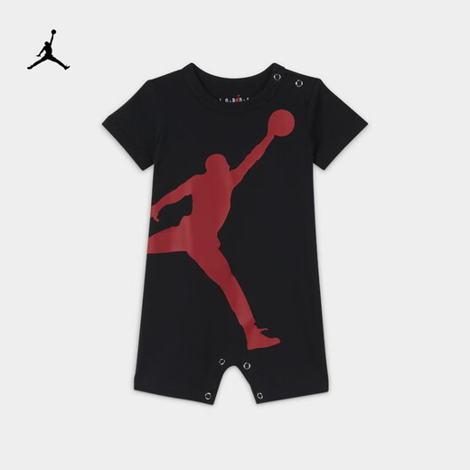 Nike (Nike) Jordan Boy Baby Jumpsuit Sommer Baby reines Freizeit und leicht zu tragen und abzuheben CK4343 Offizielles Flaggschiff 687 Fitness rot One Size 12m