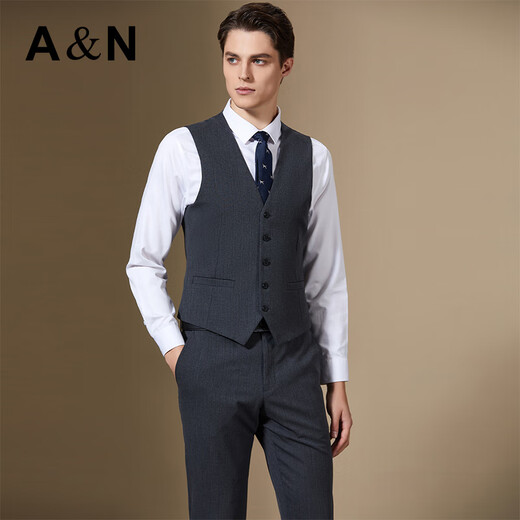 Antonio three-piece suit & high-end business formal fit suit for men, light luxury wedding groomsmen suit
