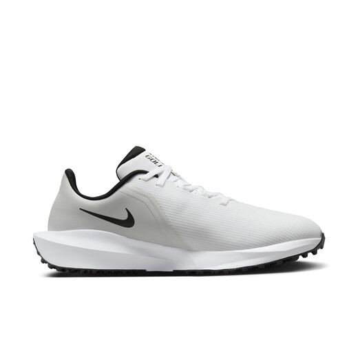 Nike men's and women's lightweight golf shoes (wide version) winter couple NIKE INFINITY G FN0565 100 white/black/white gold 41