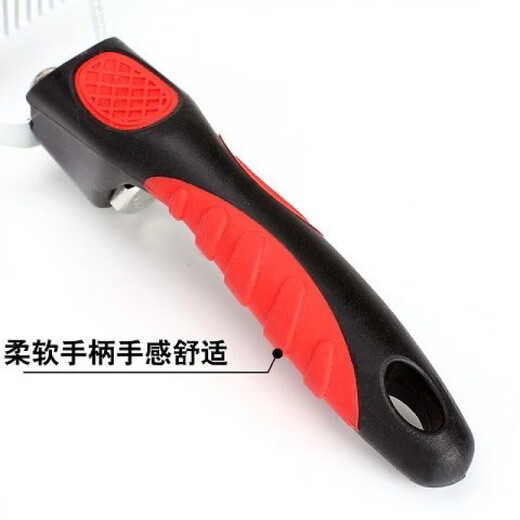Pet dog comb, special dog hair brush for large dogs, dog hair comb, golden retriever, Samoyed, Alaska supplies needle comb, large, all red, handle nail comb rake - normal
