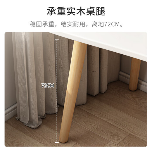 Xinyouliangjia computer desk desk desktop home student writing desk simple rental house small table sz03 120*60 white