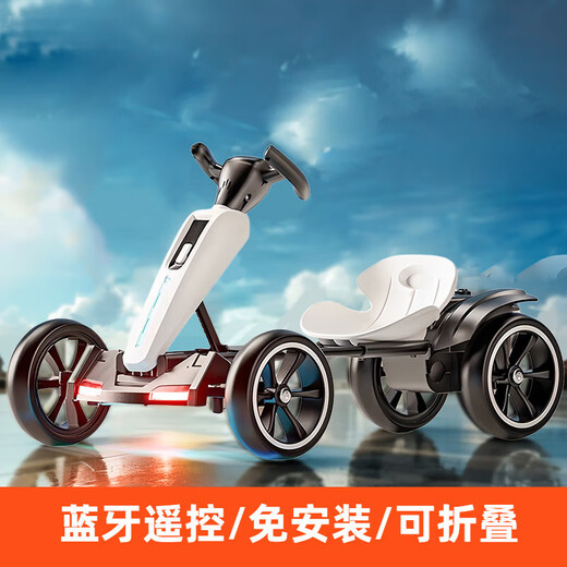 Children's electric toy car can sit in a person's remote control electric car boy's birthday gift outdoor electric card installation-free standard version battery life 1h2-6 years old