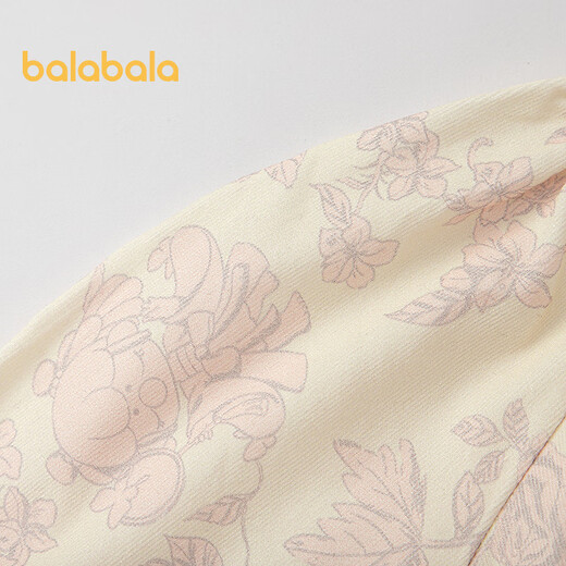 Balabala girls' shirt children's long-sleeved autumn new Chinese style Ruolai IP mall same style pink color 01315 130