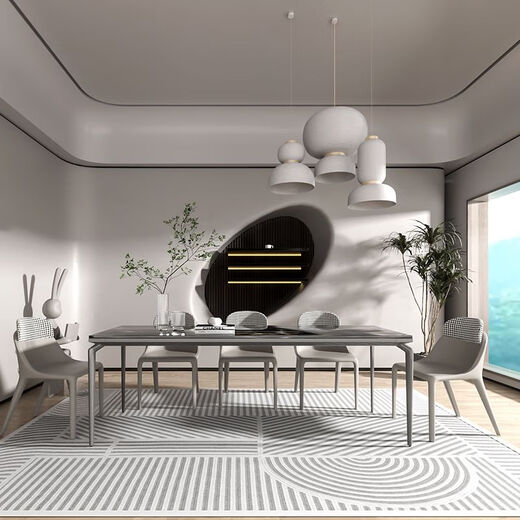 Aluminium en aluminium Solide Pignes Plaque en pierre Plaque de salle à manger Bracket marbre Table Cadre Verre Table support Céramique Tile Base Black Model Longueur 1295 mmx Largeur 695 mmx Hauteur 735m