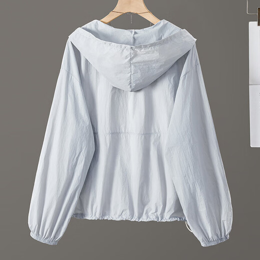 Sie Pool Reißverschluss Klimaanlage Hemd 2025 Sommer New Damen Mode leichte Sonne mit Kapuze lose Jacke