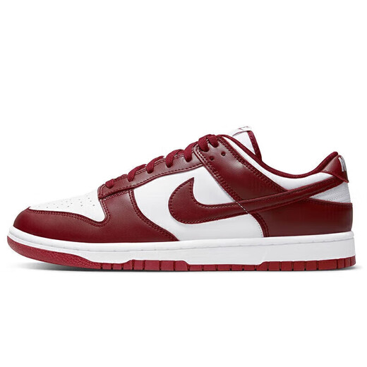 【95成新】耐克NIKE板鞋男缓震DUNK LOW运动鞋DD1391-601红/白44.5