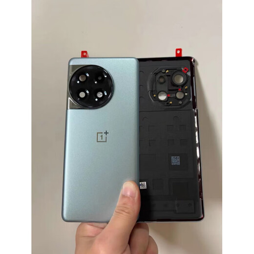 Suitable for OnePlus ace2 original back cover glass ace2pro original mobile phone back case back case battery cover middle frame ACE2 back cover Glacier Blue sold without lens
