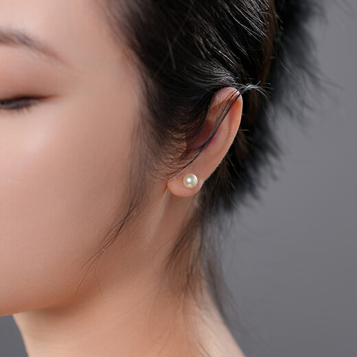 Dara seawater pearl earrings for women, 925 sterling silver tassel earrings for women, bright light earrings for wife, birthday gift for girlfriend