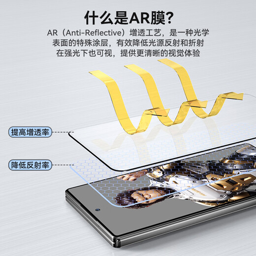 Mr. Blue Orangutan is suitable for vivoXFold5 tempered film