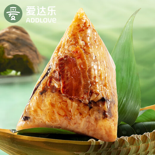 爱达乐粽子礼盒 鲜肉粽子蜜枣豆沙粽1048g咸甜组合配皮蛋端午节送礼佳品