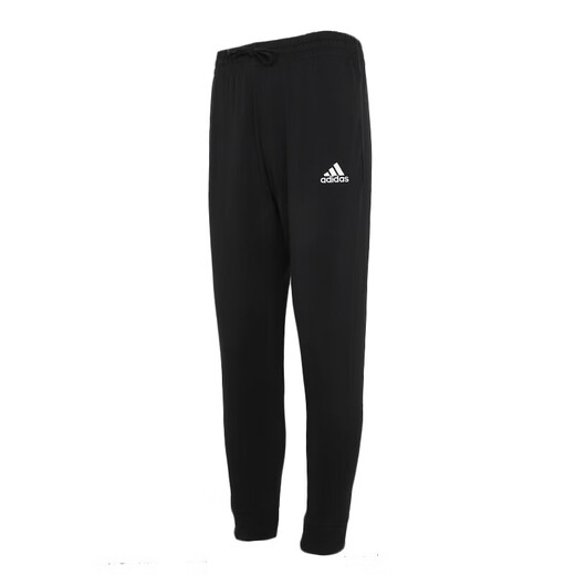Adidas summer men's knitted trousers M SL SJ TC PT fashion simple comfortable breathable casual pants outdoor sports pants GK9226/black XS
