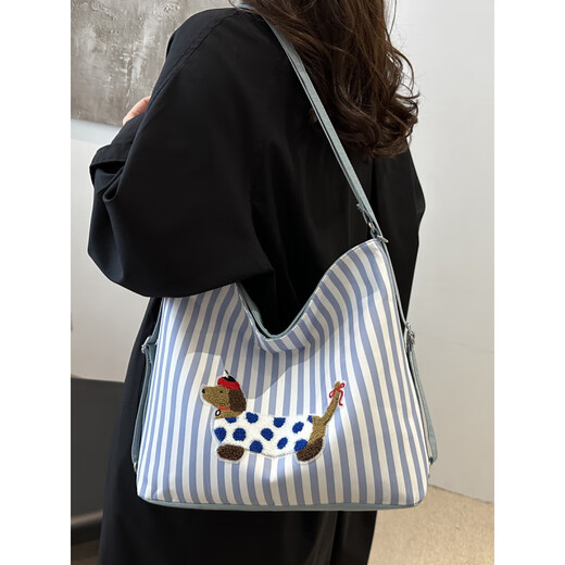 
Dadong multi-functional dachshund dog backpack women's bag 2025 new fashion college style tote bag large capacity backpack style one