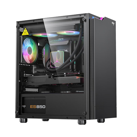 AMD Ryzen 7 5700X/7650GRE/9060XT/5060Ti desktop assembly machine game e-sports live broadcast design computer host DIY complete machine configuration two 5700X+RX6500XT