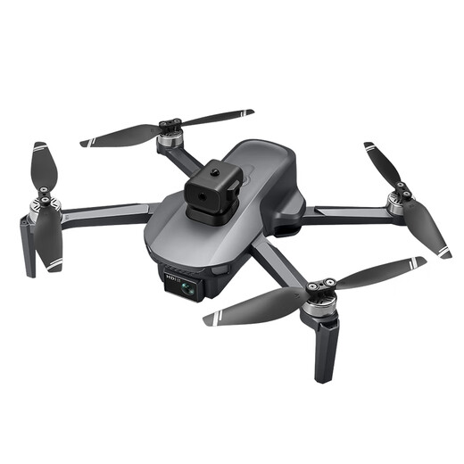 Kafanbao Drone S186 Photographie aérienne Photographie à haute définition Aircraft Aircraft Aircraft with Screen Control Control Small Entry-Level Primary School Student Toy S186 Écran télécommande / GPS Positionnement GPS Retour / Motor sans balais Double électrique (sac de rangement + sac accessoires + remplacement gratuit)