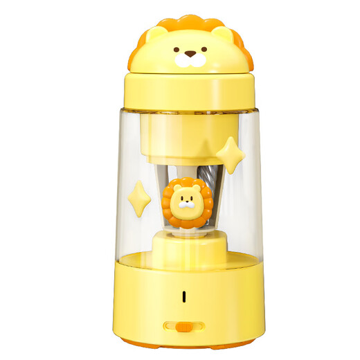 Zongmaos neuer vollautomatischer elektrischer Bleistiftspitzer für Grundschüler Special Bleistift Spitzer Cartoon Kinderladestifte Schärfer Text Rabbit Semi-Automatische Bleistiftspitzer [Englische Verpackung mit Logo] Keine Aufkleber