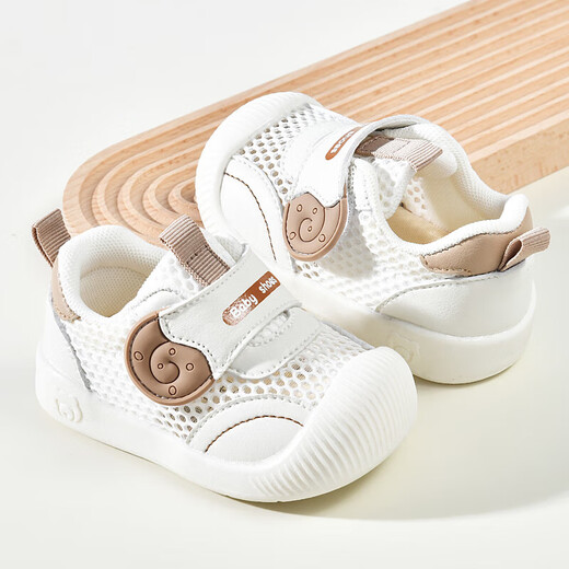 Babysandalen Herren Sommer Kleinkind Schuhe 0-1-2 Jahre alte Baby Anti-Schlupf-Soft Sohle-Kinder-Netto-Schuhe Babyschuhe graue Sommerstil (JQ01) 17 [innere Länge 13 cm geeignet für Fußlänge 12,5]