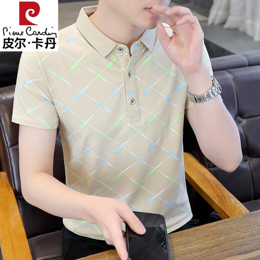皮尔卡丹（pierre cardin）2025年夏季新款薄款清凉透气舒适2025夏季Polo衫短袖男ins修身翻 F9226白色 M