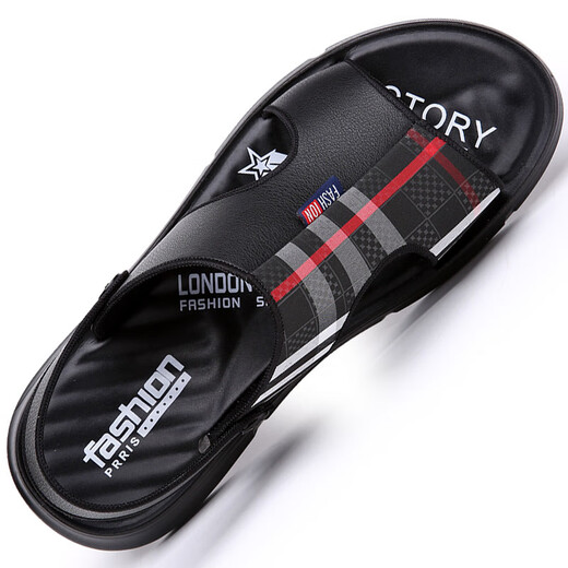 Sandalen für Herren Trendy Summer Fashion Casual Beach Schuhe für nicht rutschfeste wasserdichte Dual-Pur-Purple-Hausschuhe 2677 Strand 38