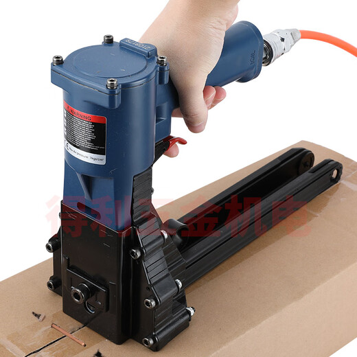 Es entkommen OW-3522 Pneumatic Box Dichtungsmaschine, Papierbox-Dichtungswaffe, Nagelpistole, Ballenmaschinendichtungsmaschine, OW-3519 Box Dichtungsmaschine (Gelbgelb