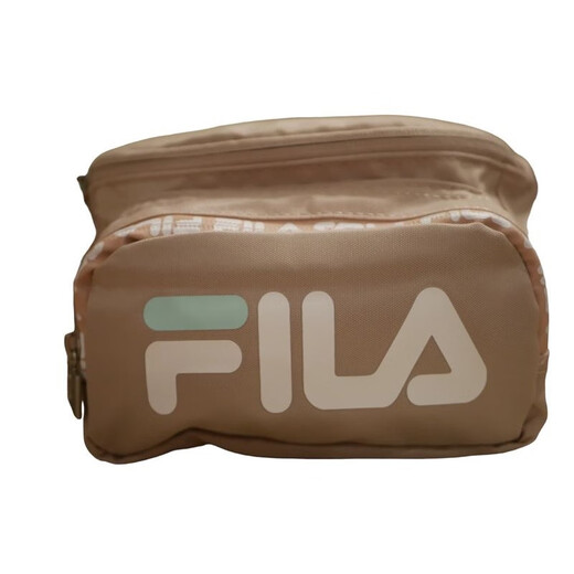 Bolsa de cintura Fila, bolsa de cofre, cartas de pareja Logotipo Contrasting Color Street Trend Sports y Versátil Versátil Versátil Bag Bag Blush One Size One Size 20x14cm