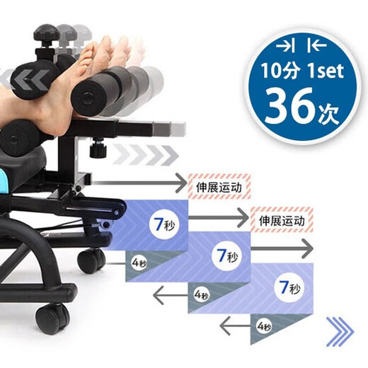 TALL PLUS stretcher puller inverted handpiece auxiliary tallplus automatic stretching equipment Tallplus K blue