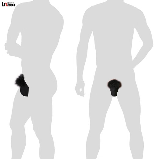 UzHot temptation sexy real T pants men's thong JJ set transparent C-string pants C pants men's invisible underwear C7 black gold network one size