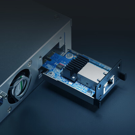 群晖（Synology）专用万兆网卡 DS923+/723+/1522+/422+ 电口RJ10G 原装网卡 万兆单电口网卡E10G22-T1-Mini