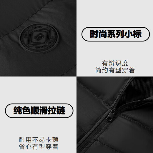 HLA Hai Lan Home Down Jacket Men's 90-Fleece High-Quality Down Graphene Jacket Men's Winter