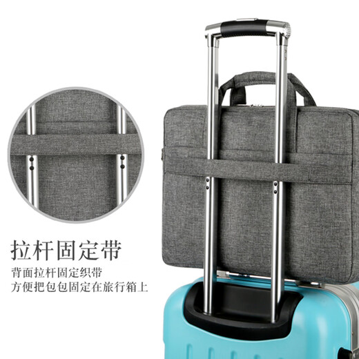 Betome's official bag, one-shoulder crossbody bag, briefcase bag, hand-held belt, compartment, computer bag, file bag, large capacity business bag, customized business bag, 9902, 1 black (40*28*7CM) built-in compartment, removable shoulder strap