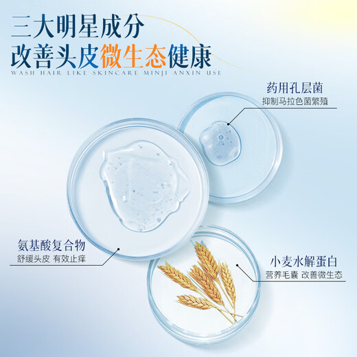 Vetes Shampoo Oil Control Anti-dandruff Anti-Itchy Fluffy Men and Women Long-lasting Fragrance No Silicone Oil Cleansing Shampoo Shampoo [JD Gold List] Oil Control Anti-dandruff Top List