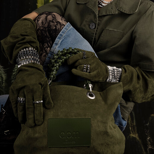 APM Monaco Dark Gray Up and Down Ring Women's Ring Men's Ring Couple's Ring for Girlfriend Dark Gray Size 48