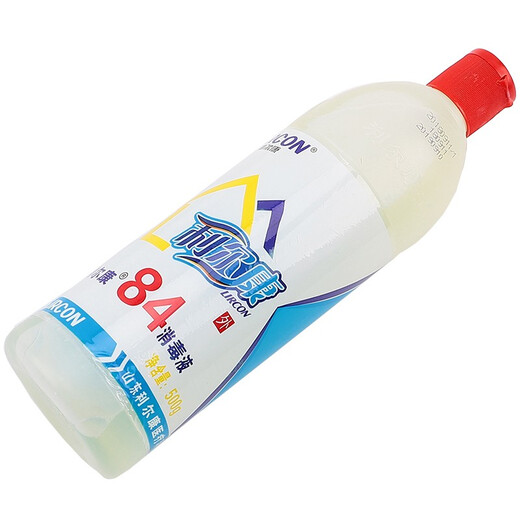 LIERKANG 84 Vêtements de blanchiment désinfectant 500 ml Hôpital Toiletage ménage Nettoyage Planchers de salle de bain Stérilisation de PET Stérilisation 500 ml * 30 bouteilles