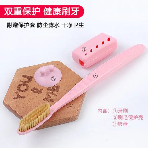 King of Korea King of Toothbrush 688 Big Head Soft Bristle Extended Brush Head White Doctor's Original Imported Gold Brush 3 Patches - 4 Patches of Real Hair [Brushes are Soft]