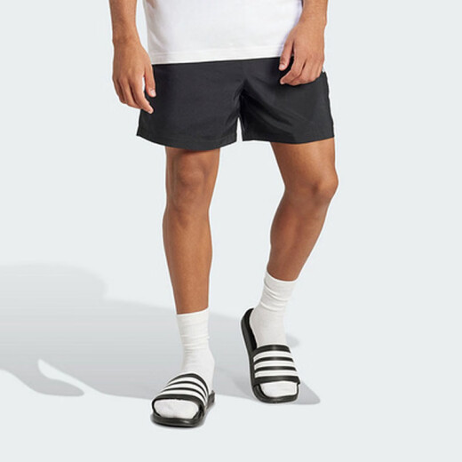 阿迪达斯 （adidas）短裤男官方夏季休闲五分运动裤速干透气短裤男官方正品 IC9756/针织/斜插口袋 2XL
