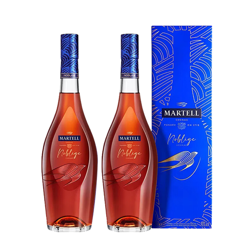 马爹利名仕VSOP  马爹利赤木 洋酒 法国原装进口 白兰地 干邑 礼盒装 马爹利名仕 700mL 2瓶