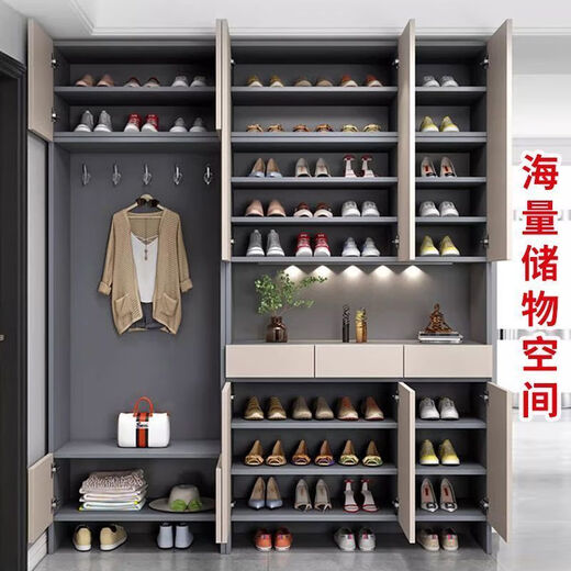 Hangruo [1416 People Collection] Индивидуальная шкафа для обуви с твердым деревом.