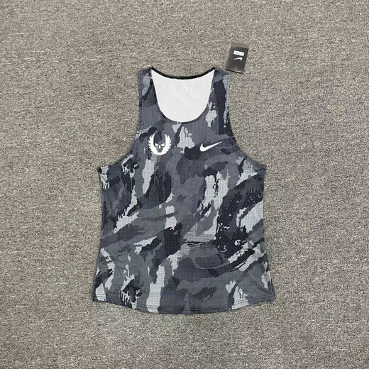 NBA KIDS-NIKE Dafajie Sports Track and Field Sports Examination Vest Competition Men's and Women's Sports Running Speed ​​Dry Breathable Ore Nike-Black and Red Spliced ​​Vest M Nike-Recommended 90-115Jin[Jin equals 0.5 kg]