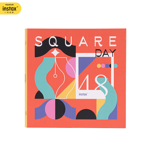 INSTAX Fuji One-time Imaging Square Photo Album Geometric Fantasy
