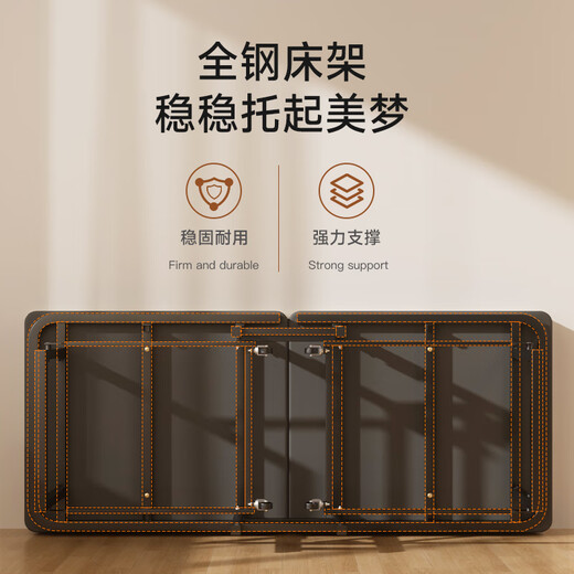 稳纳折叠床单人办公室午休床家用简易月嫂加厚海绵床酒店午睡陪护神器