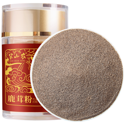 
Banshan Farmer Deer Antler Powder 50g Changbaishan Deer Antler Red Powder Powder Powder First Stubble Second Round Soup Soaked in Water and Soaked in Wine