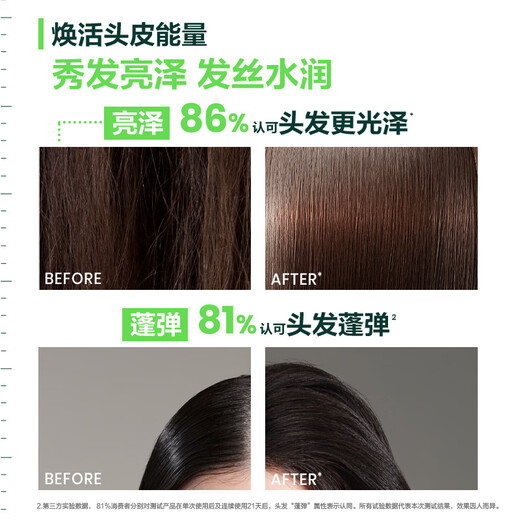 馥绿德雅（RENE FURTERER）小粉珠强韧丰盈洗发水600ml 植物玻尿酸控油蓬松水润亮泽温和清洁