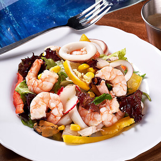 No. 1 Member Store Assorted Seafood 1 Jin Jin is equal to 0.5 kg Light hot pot ingredients seafood mussel meat shrimp squid scallop column